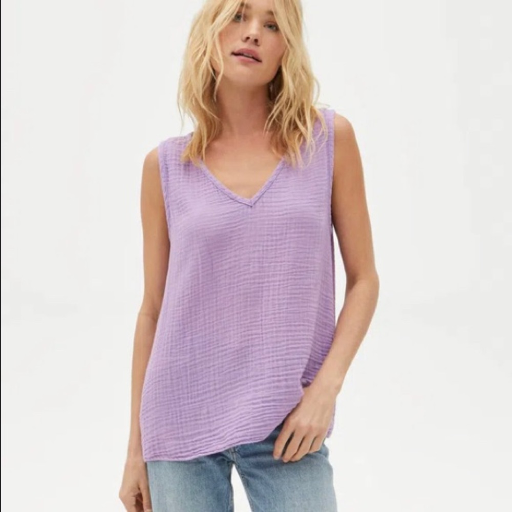 NWOT Michael‎ Stars Abby Front-to-Back Tank!